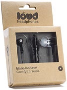 Loud Headphones Marc Johnson Earbuds  Black/Black