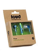 Loud Headphones Nuge Earbuds  Blue/Green