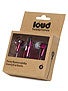 Loud Headphones Peter Ramondetta Earbuds  Red/Black