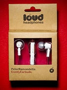 Loud Headphones Peter Ramondetta Earbuds  White