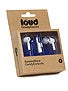 Loud Headphones Sammy Baca Earbuds  White/Blue