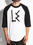L.E. OG Logo 3/4 Sleeve T-Shirt