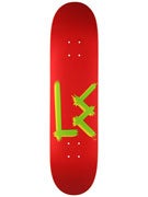 L.E. OG Logo Red Deck  8.0 x 32
