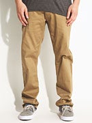 LRG Team True Skate Chino Pants  Dark Khaki