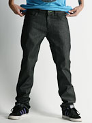 Lost Five Finger Jeans  Black