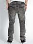 Lost Five Finger Jeans  Vintage Black