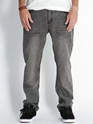 Lost Five Finger Jeans  Vintage Black