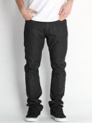 Lost Paranoid Jeans  Coated Black