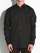 Lost Sunwashed Solid L/S Woven Shirt