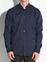 Lost Sunwashed Solid L/S Woven Shirt