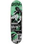 Lurkville Advert Teal Deck  8.375 x 32.5