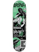 Lurkville Advert Teal Deck  8.375 x 32.5