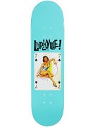 Lurkville 7 Of Spades Teal Deck  8.375 x 32.5