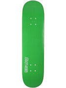 Mini Logo Shape 170 Green Deck  8.25 x 32.5