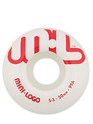 Mini Logo S-3 White 99a Wheels