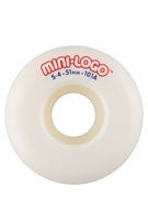 Mini Logo S-4 White 101a Wheels