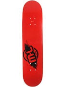 Mini Logo Shape 92 Red Deck  7.375 x 30.88