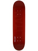 Mini Logo Militant Shape 188 Maroon Deck  7.88x31.66