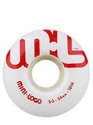Mini Logo S-1 White Wheels