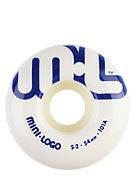 Mini Logo S-2 White 101a Wheels