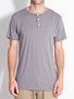 Matix Solid Henley Shirt