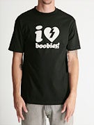 Mystery I Love Boobies T-Shirt