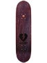 Mystery Orange Heart Deck  8.5 x 32.25