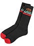 Nor Cal Republic 2 pk. Socks Black