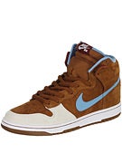 Nike SB Dunk Hi Shoes Hazelnut/Light Blue