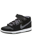 Nike SB Dunk Mid Shoes Black/Light Graphite