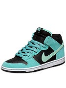 Nike SB Dunk Mid Pro Shoes  Black/Medium Mint