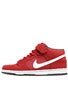 Nike SB Dunk Mid Pro Shoes  Hyper Red/White