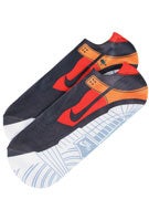 Nike SB Rayguns Dunk Socks Orange/Black
