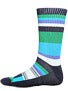 Nike Stripes Skate Socks Fiberglass/Teal