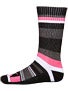Nike Stripes Skate Socks Pink/Black