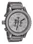 Nixon The 42-20 Chrono Watch  All Raw Steel