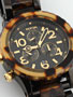 Nixon The 42-20 Chrono Watch  All Black/Tortoise