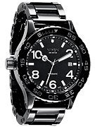 Nixon The Ceramic 42-20 Watch  All Black