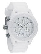 Nixon The Rubber 42-20 Chrono Watch  White