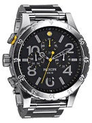 Nixon The 48-20 Chrono Watch  Black
