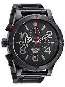 Nixon The 48-20 Chrono Watch  All Black/Multi