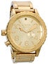 Nixon The 51-30 Tide Watch  All Gold