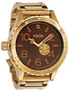 Nixon The 51-30 Watch All Gold/Brown