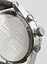 Nixon 51-30 Chrono Leather Watch  Navy/Brown