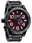 Nixon The 51-30 Tide Watch  Dark Wood/Black