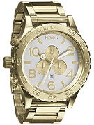 Nixon The 51-30 Chrono Watch  Champagne Gold/Silver
