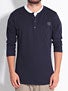 Nixon Anchor 3/4 Henley Shirt