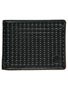Nixon Cape Bi-Fold Leather Wallet Black Dot