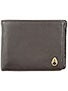Nixon Cape Bi-Fold Leather Wallet Brown