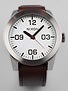 Nixon The Corporal Watch  Silver/Brown
